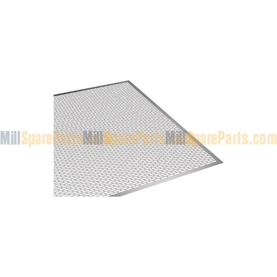 Oval Delikli Sac 100x200x1,5mm Hole Ø1,75x20mm resmi