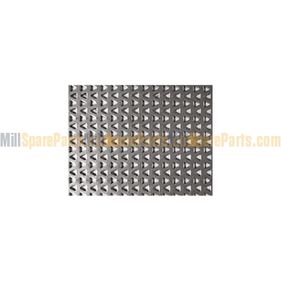 Picture of Triangular Sheet 100x200x1mm Hole Ø3x3x3mm