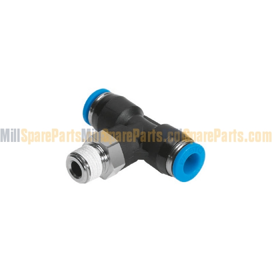 Picture of Push-in T-Fitting Type QST-1/4-6 - 153108