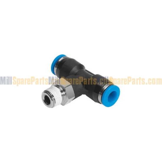 Picture of Push-in T-Fitting Type QST-3/8-6 - 190670